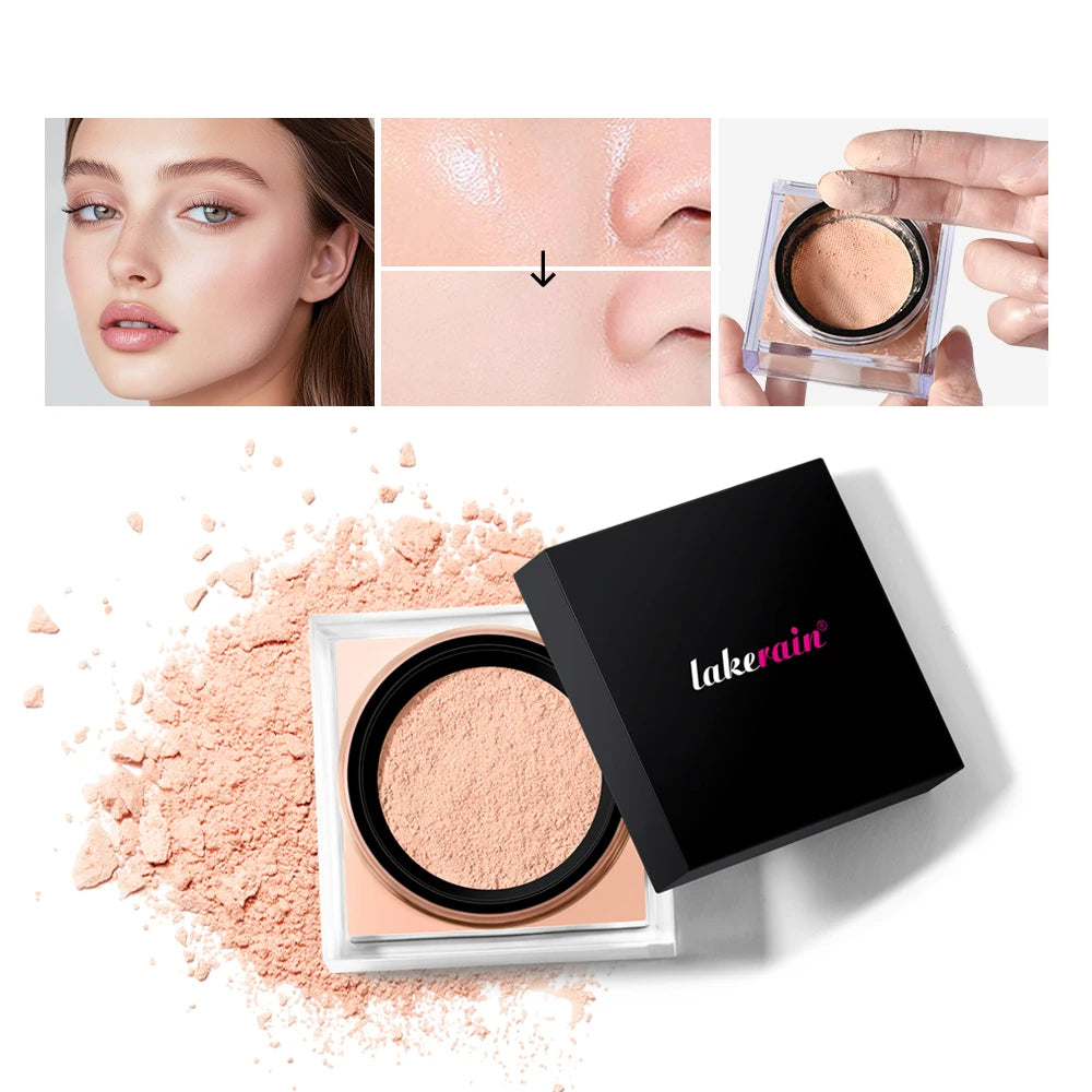 Loose powder makeup Loose Baking&Setting Powder Matte Waterproof Long Lasting Oil Control 4 Colors Loose Powder Makeup Cosmetics